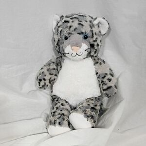 EUC Build-A-Bear Workshop snow leopard stuffed animal 2019 BABW